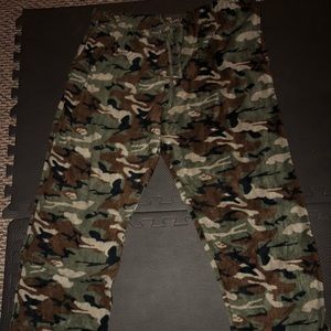 Camoflage pajamas pants